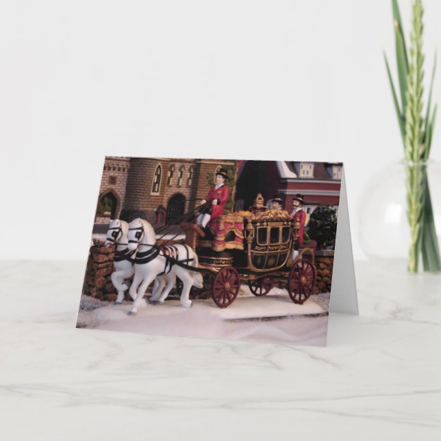 Cartão de Natal de Stagecoach (Frente)