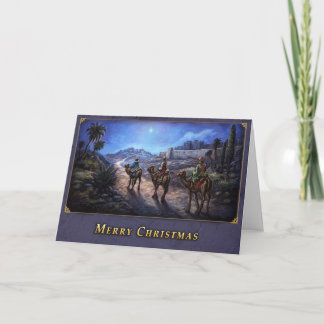 Cartão de Natal de Três Sábios