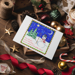 Cartão de Natal de Urso Neves