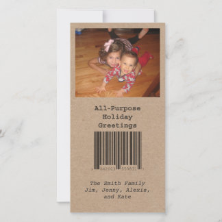 Cartão de Natal de Uso Geral