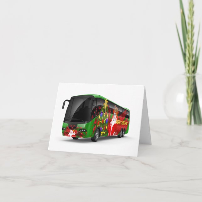 Cartão de Natal de Vazio RV (Frente)