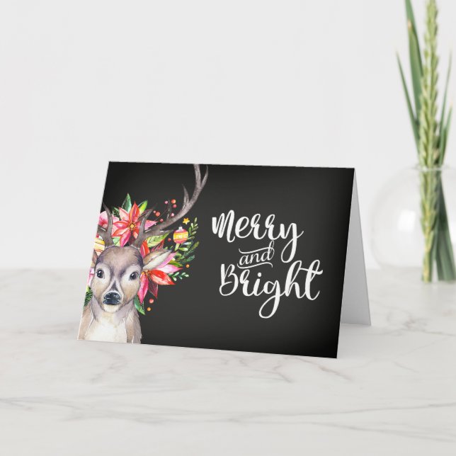 Cartão de Natal De Ventilador De Água (Frente)