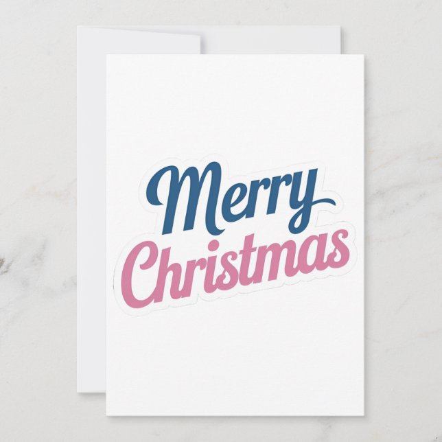 Cartão de Natal Delícia Plano Cartão de Férias (Frente)