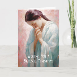 Cartão de Natal Divino Sagrado