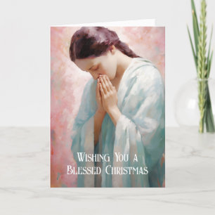 Cartão de Natal Divino Sagrado