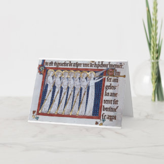 Cartão de Natal do anfitrião de Heav'nly