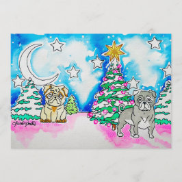Cartão de Natal do Cachorrinho