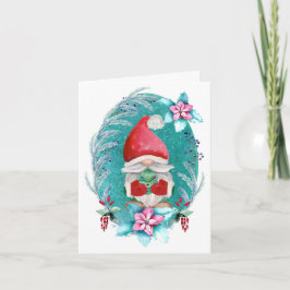Cartão de Natal do Gnomo