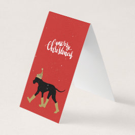 Cartão de Natal do Grande Dinamarquês