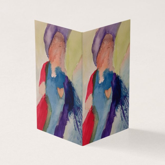 Cartão de Natal do Guardian Angel (Exterior)