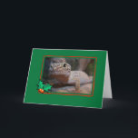 Cartão de Natal do lagarto do geco<br><div class="desc">Cartão de Natal do lagarto do geco</div>