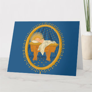 Cartão de Natal do Menino Jesus