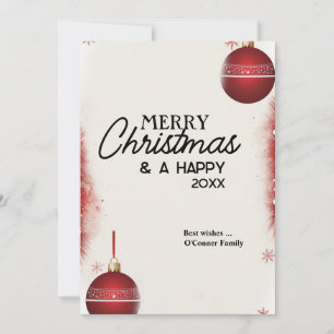 Cartão de Natal do Ornamento - Cartões de natal Cl