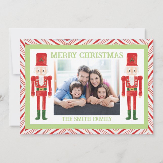 Cartão de Natal do Quebra-Nozes (Frente)