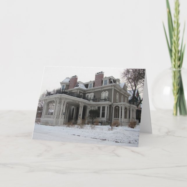 Cartão de Natal do "Restaurante Forepaugh" (Frente)