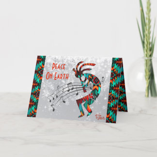 Cartão de Natal do Sudoeste Kokopelli