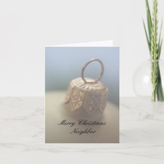 Cartão de Natal do Vizinho (Frente)