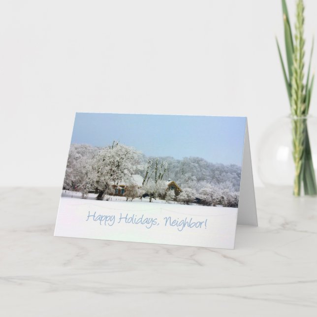 Cartão de Natal do Vizinho (Frente)