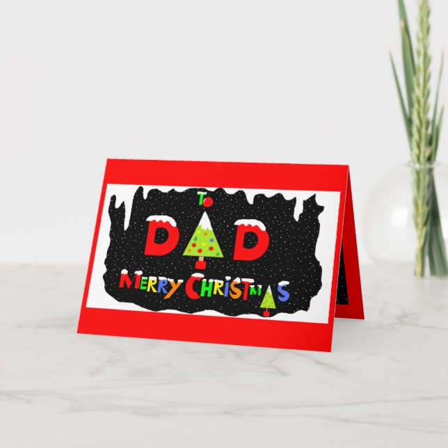 CARTÃO DE NATAL DOS PAIS (Frente)