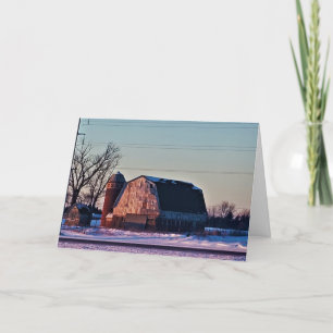 Cartão de Natal "Drifting at Dusk"