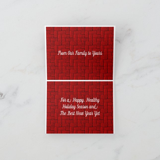 Cartão de Natal e Anos novos (Interior)