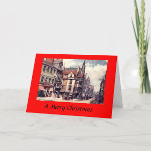 Cartão de Natal - Edimburgo