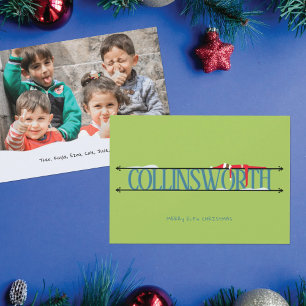 Cartão de Natal Elf Shenanigans