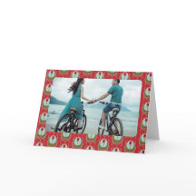 Cartão de Natal em Art Nouveau