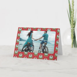 Cartão de Natal em Art Nouveau