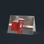 Cartão de Natal engraçado<br><div class="desc">Cartão de Natal engraçado - caixa do cargo</div>