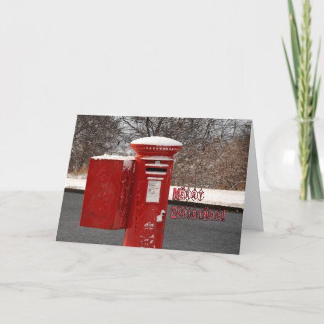 Cartão de Natal engraçado (Frente)