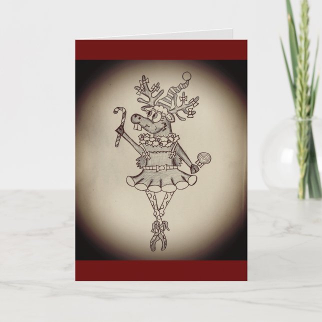 Cartão de Natal Engraçado (Frente)