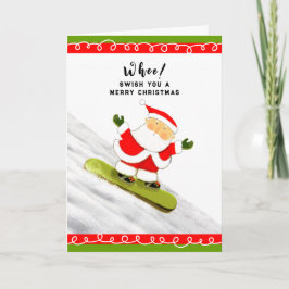 Cartão de Natal Engraçado