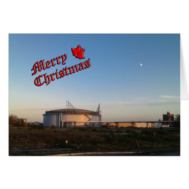 Cartão de Natal engraçado (Frente Horizontal)