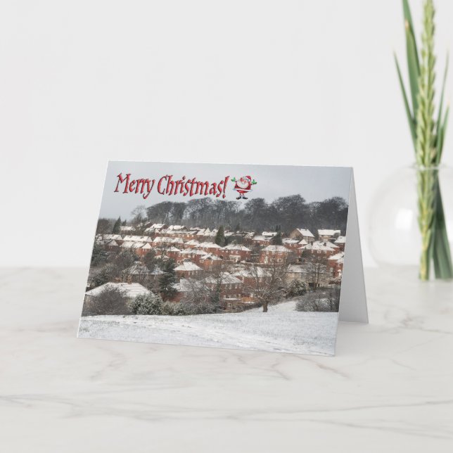 Cartão de Natal engraçado (Frente)