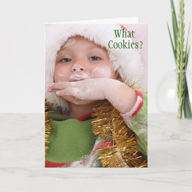 Cartão de Natal Engraçado (Frente)