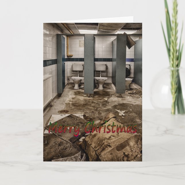 Cartão de Natal engraçado (Frente)