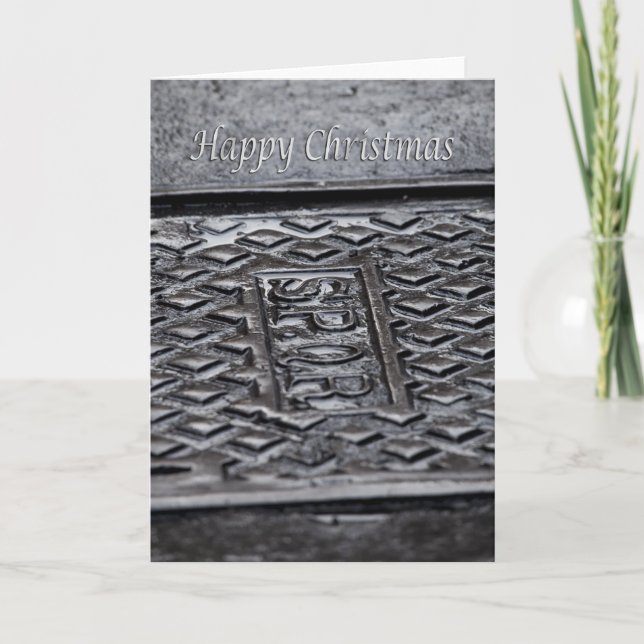 Cartão de Natal engraçado (Frente)