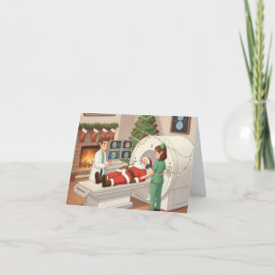 Cartão de Natal engraçado/bonito para técnicas de 