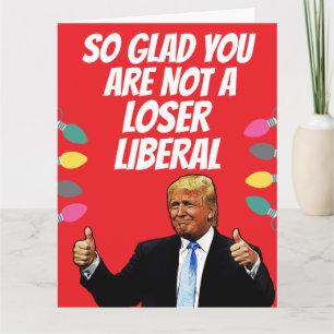 CARTÃO DE NATAL ENGRAÇADO DE DONALD TRUMP