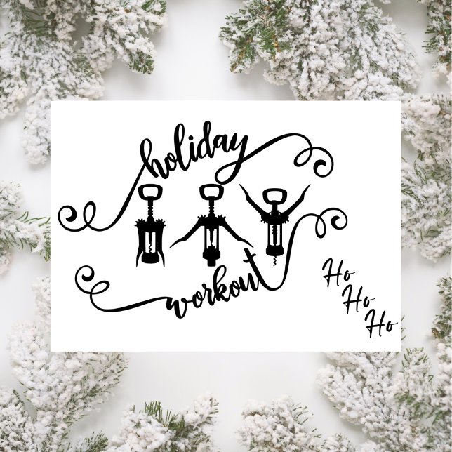 Cartão de Natal Engraçado de Férias (Criador carregado)