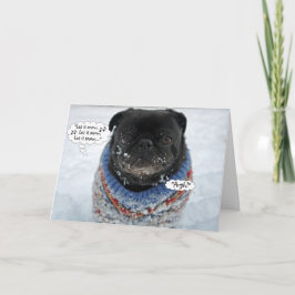 Cartão de Natal Engraçado Engraçado