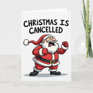 Cartão de Natal Engraçado Papai Noel Natal