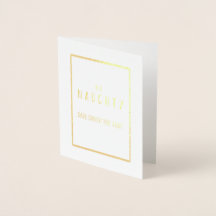 Cartão de Natal Engraçado - Seja Malvado!