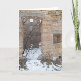 Cartão de Natal "Entrada de Oxford Mill"