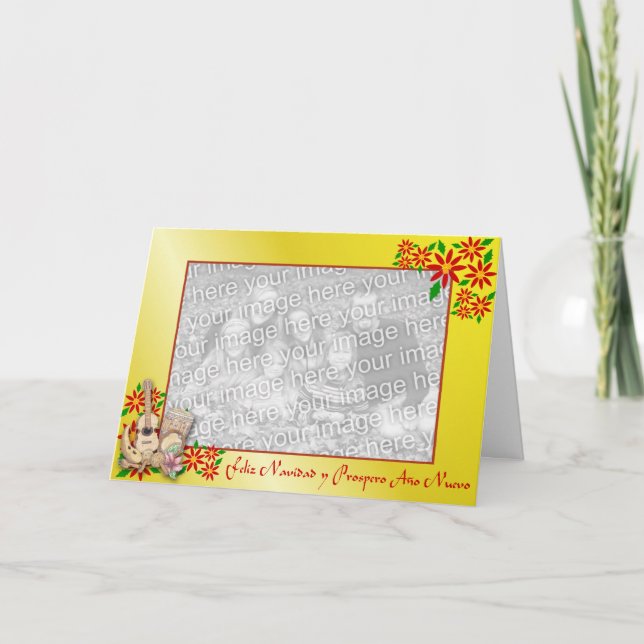 Cartão de Natal espanhol (Frente)