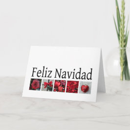 Cartão de Natal espanhol Feliz Navidad