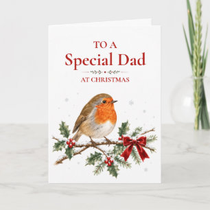 Cartão de Natal Especial para o Papai