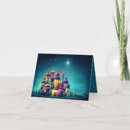 Cartão de Natal - Estrela de Belém