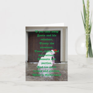 Cartão de Natal Evangelho